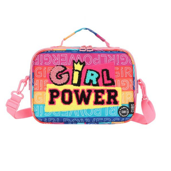 Power Girl Stripes Lunch Bag
