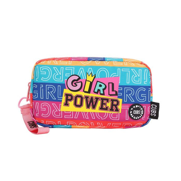 Power Girl Stripes Pencil Case