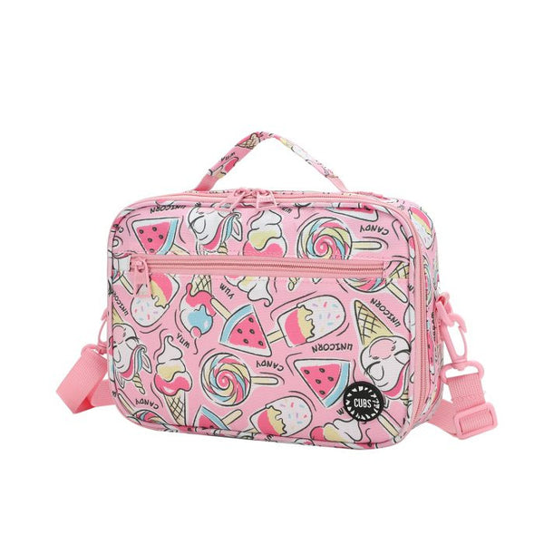 Unicorn Summer Candy cross body lunch bag