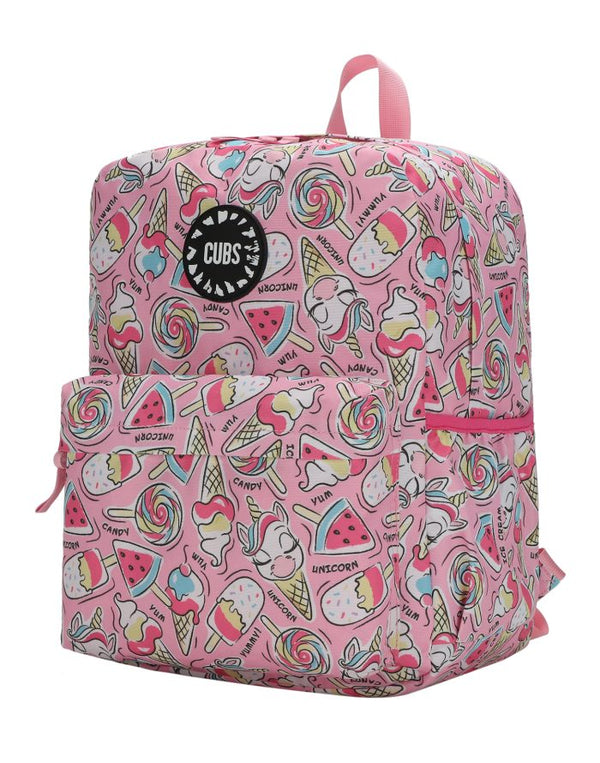 Unicorn Summer Candy Junior Student Backpack