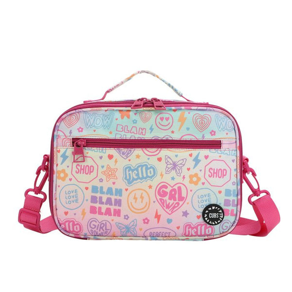 Hello Girl PWR Cross Body Lunch Bag