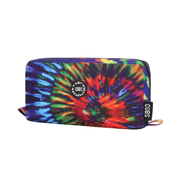Navy/Red Tie Dye Pencil Case