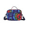 Navy/Red Tie Dye Classic Lunch Bag With Shoulder Strap