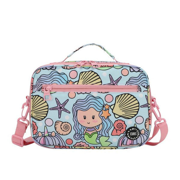 Little Mermaid under the sea cross body lunch bag