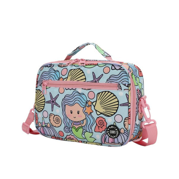 Little Mermaid under the sea cross body lunch bag