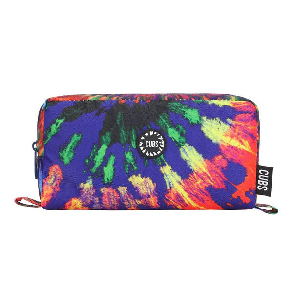 Red/Black Tie Dye Pencil Case