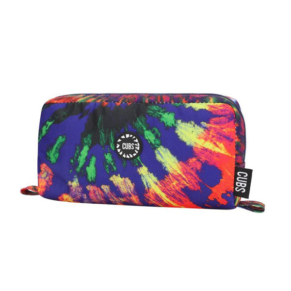 Red/Black Tie Dye Pencil Case