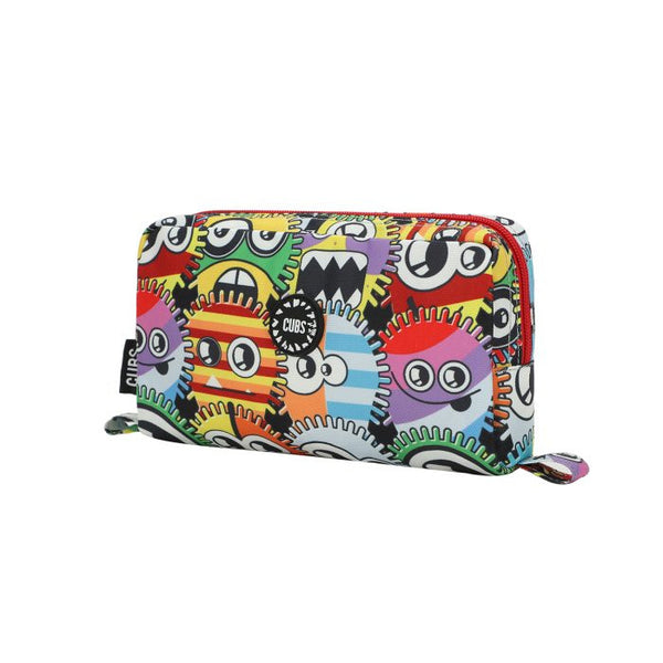 Robots Big Eyes Pencil Case