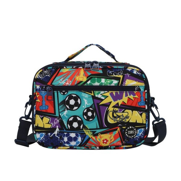 Crazy About the Game Cross Body Lunch Bag