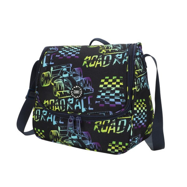 Road Race cross body lunch bag