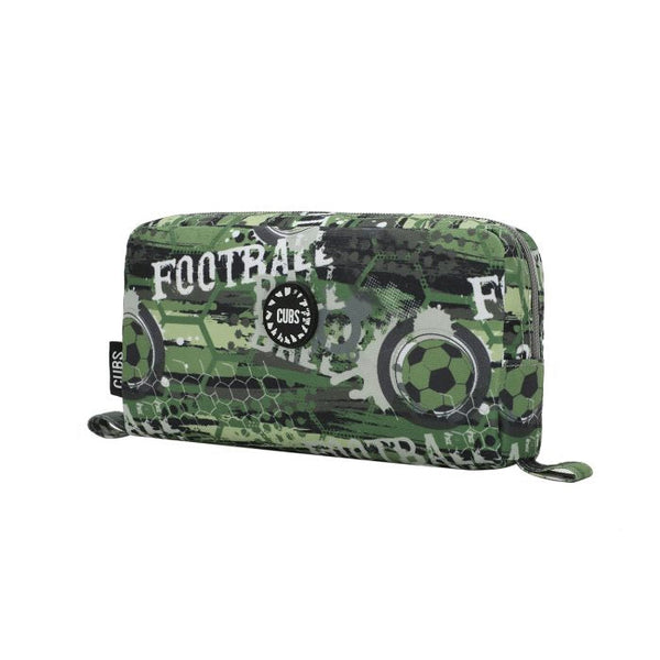 Army Green Football Pencil Case