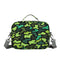 Neon Green Camo cross body lunch bag