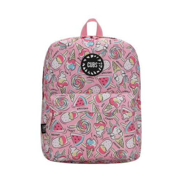 Unicorn Summer Candy Junior Student Backpack