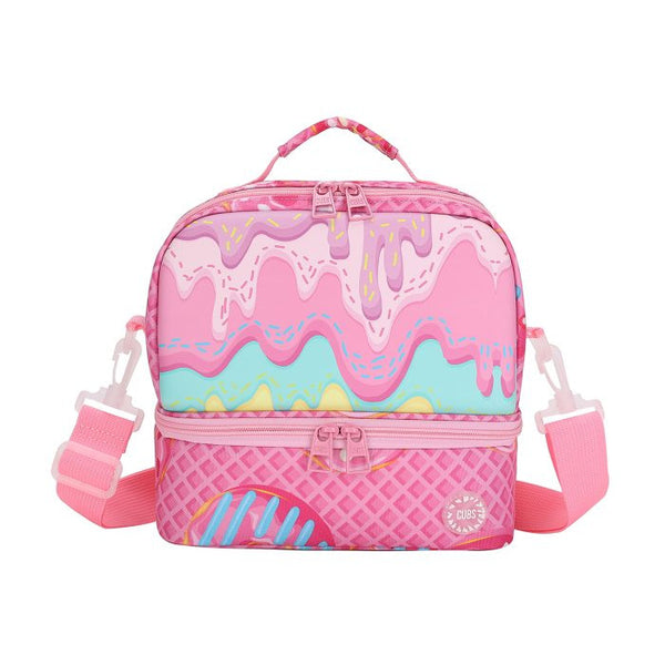 Melting Donut Cream Hard Top Lunch Bag