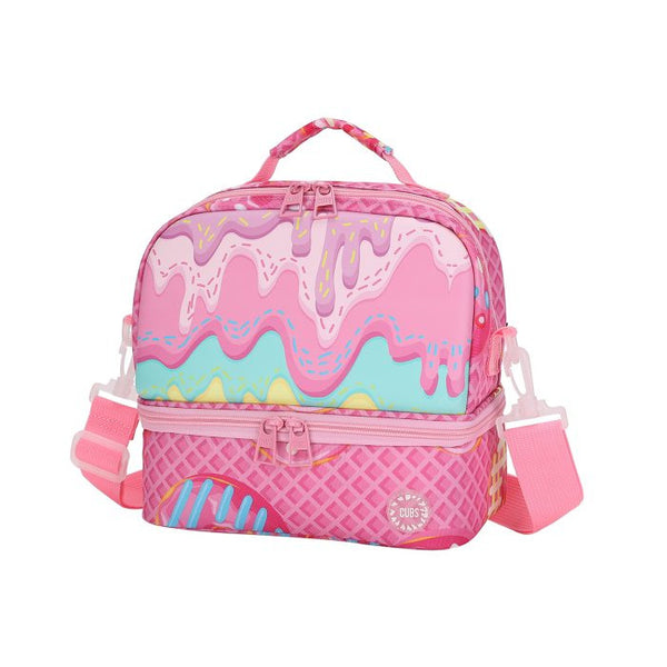 Melting Donut Cream Hard Top Lunch Bag