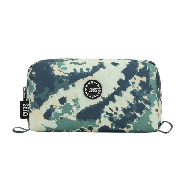 Army Green Tie Dye Pencil Case