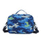 Camouflage Blue Cross Body Lunch Bag