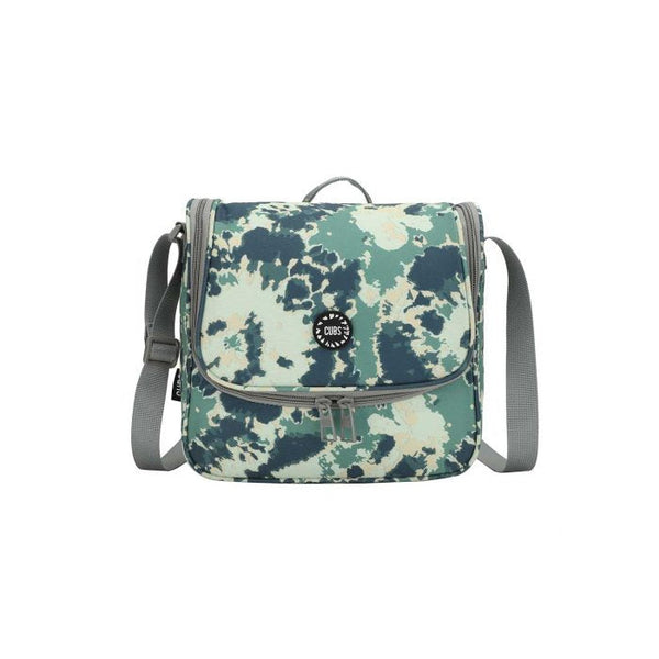 Army Green Tie Dye Cross Body Lunch Bag