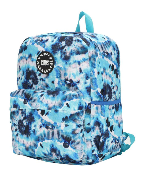 Turquoise Tie Dye Junior Student Backpack
