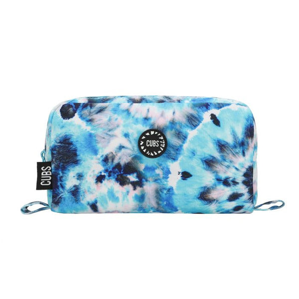 Turquoise Tie Dye Pencil Case