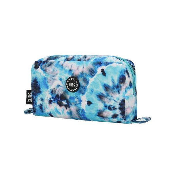 Turquoise Tie Dye Pencil Case