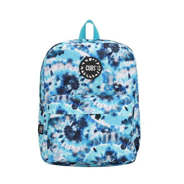 Turquoise Tie Dye Junior Student Backpack