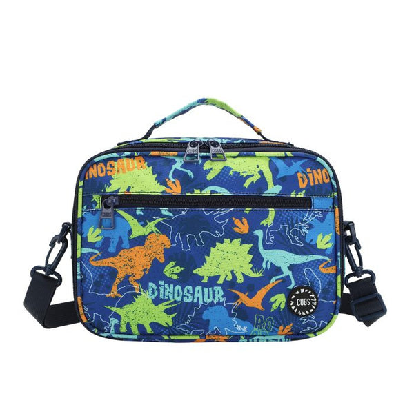 Loud Roar Blue cross body lunch bag