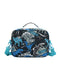 Black and Blue Roar Cross Body Lunch Bag