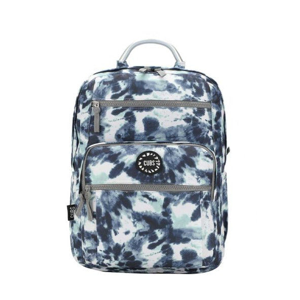 Black and White Tie Dye Senior Student Backpack