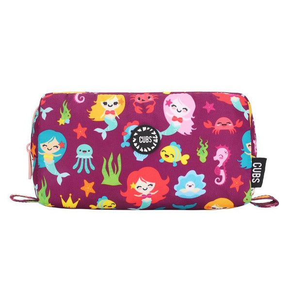 Baby Mermaid Purple Pencil Case
