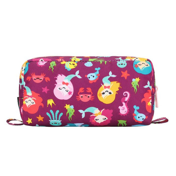 Baby Mermaid Purple Pencil Case