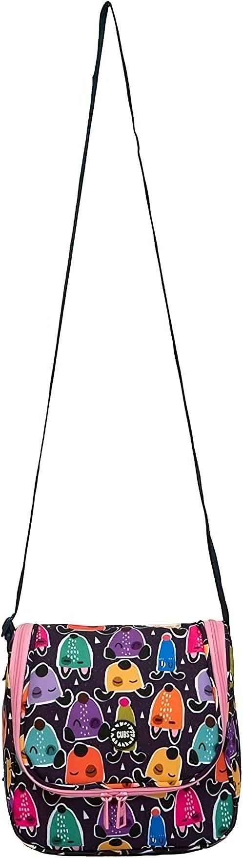 Cute Dogs Cross Body Lunch Bag