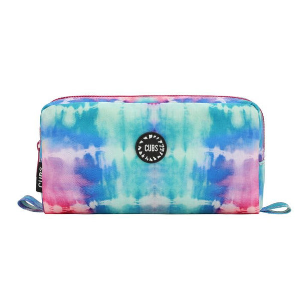 Water Colors Blues Pencil Case