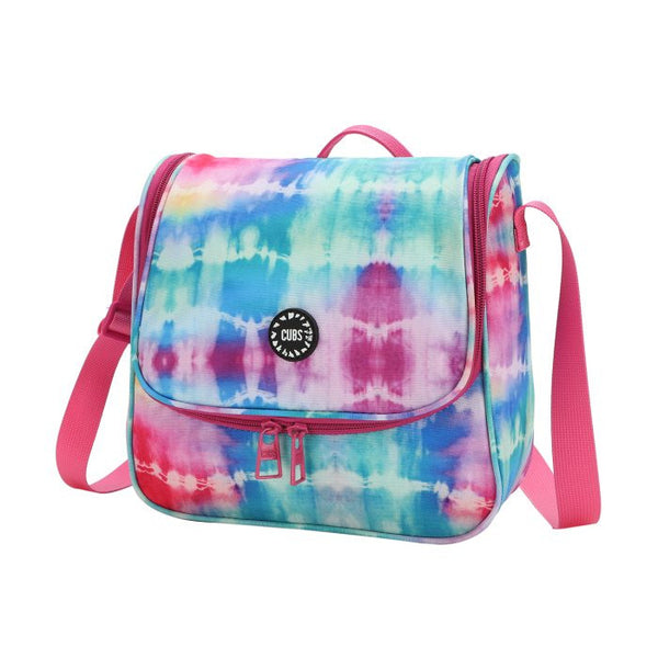 Water Colors Blues Cross Body Lunch Bag