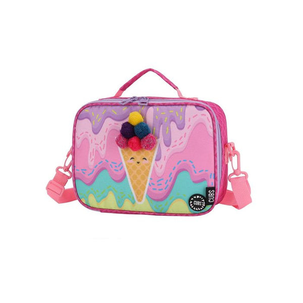 Pink Ice Cream Cross Lunch Bag