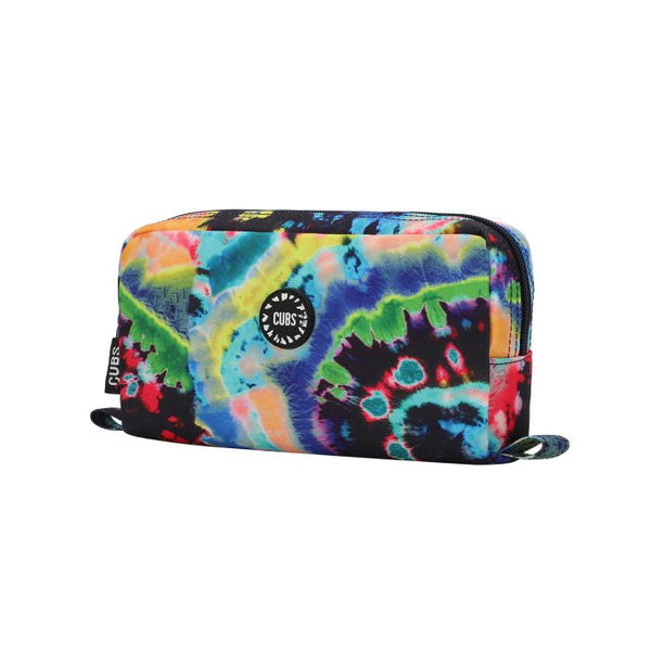 Black Tie Dye Swirls Pencil Case