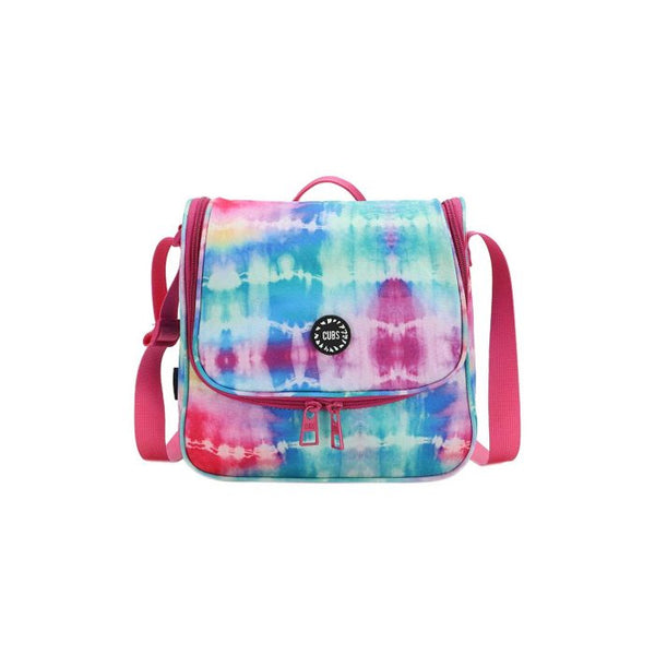 Water Colors Blues Cross Body Lunch Bag