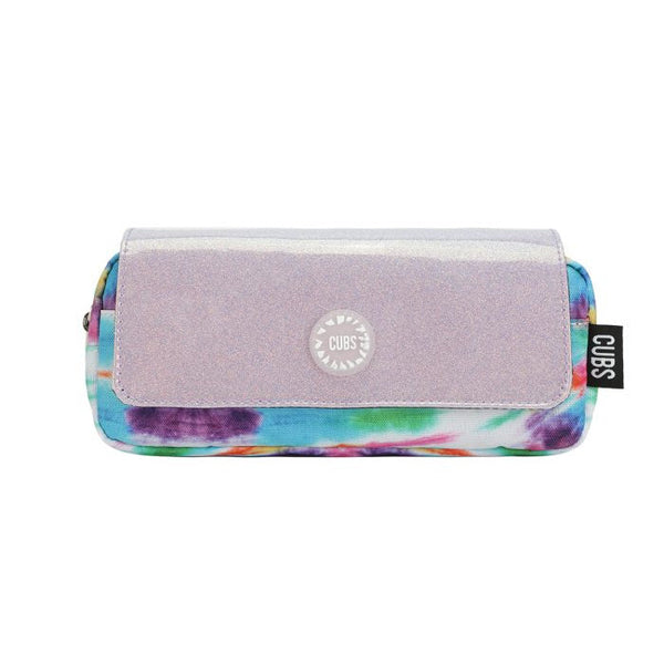 Pink & Purple Tie Dye High School Pencil Case