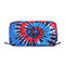 Two Tone Blue Tie Dye Pencil Case