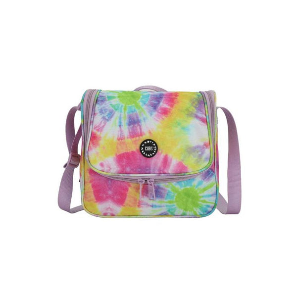 Sunrays Tie Dye cross body lunch bag