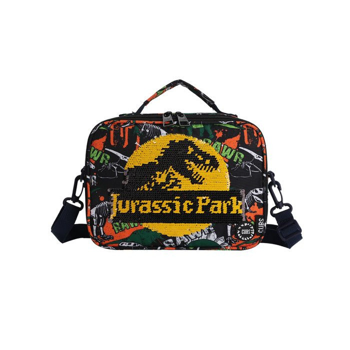 Jurassic Park Crossbody Lunch Bag – Sequin Dino Style Cubs Go