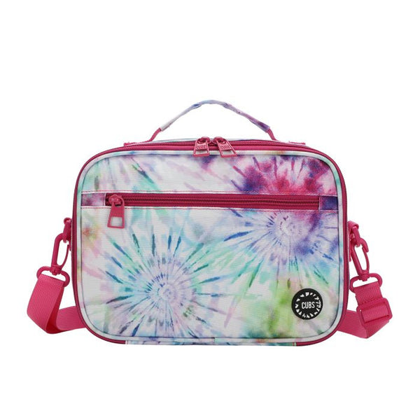 Lavender Tie Dye Cross Body Lunch Bag