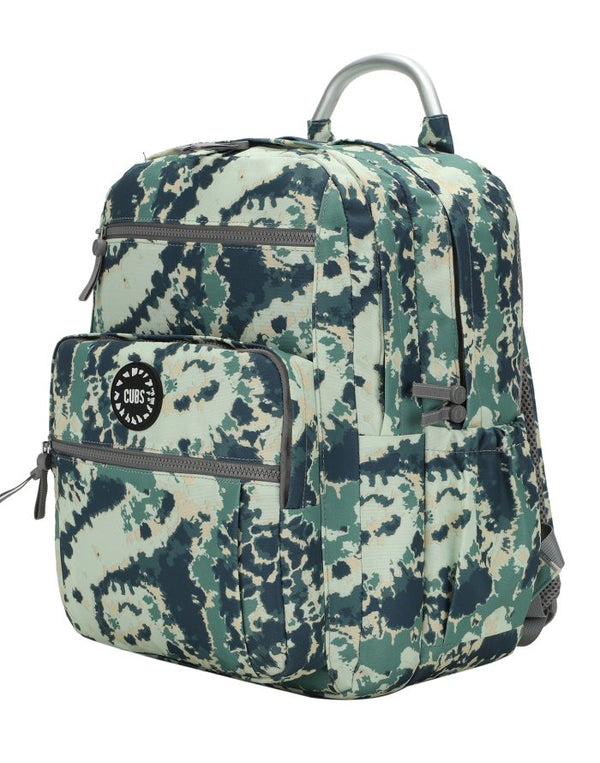 Army Green Tie Dye Senior Student Backpack