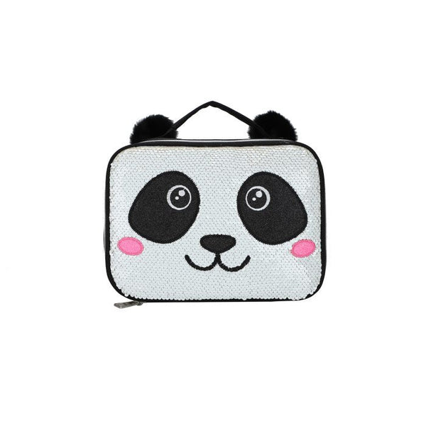 Panda Sequin Lunch Bag
