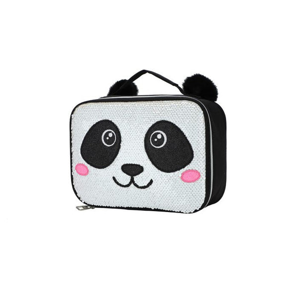 Panda Sequin Lunch Bag