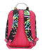 Black Canvas Neon Colors Senior Student Backpack