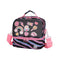 Black Leopard Gadgets Lunch Bag – Hard Top XL Crossbody for Girls
