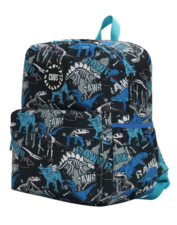 Black and Blue Roar Junior Student Backpack