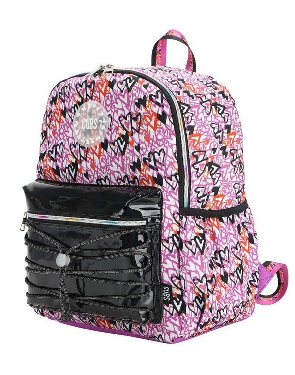 Colorful Love High School Backpack