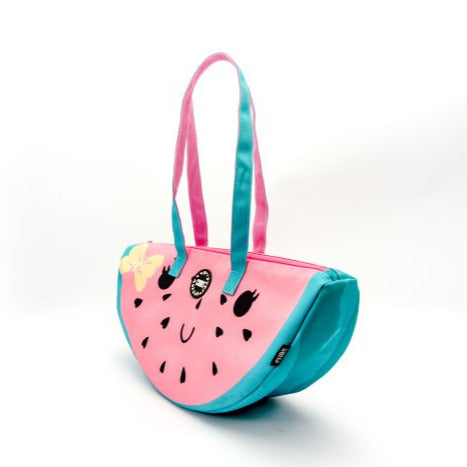 Cute Pink Water Melon Cooler Bag